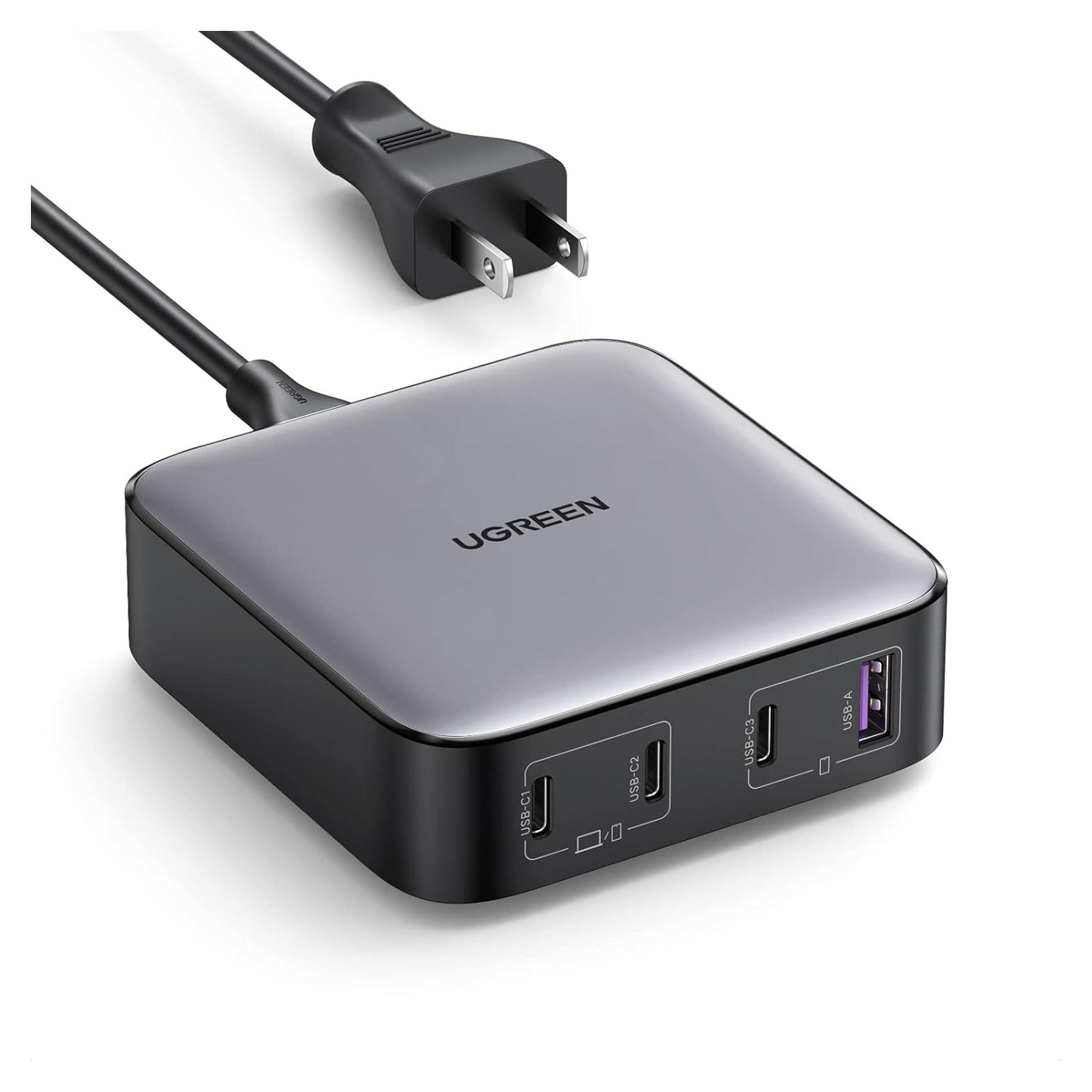 Estación de Carga UGREEN Nexode 100W 4 Puertos USB C