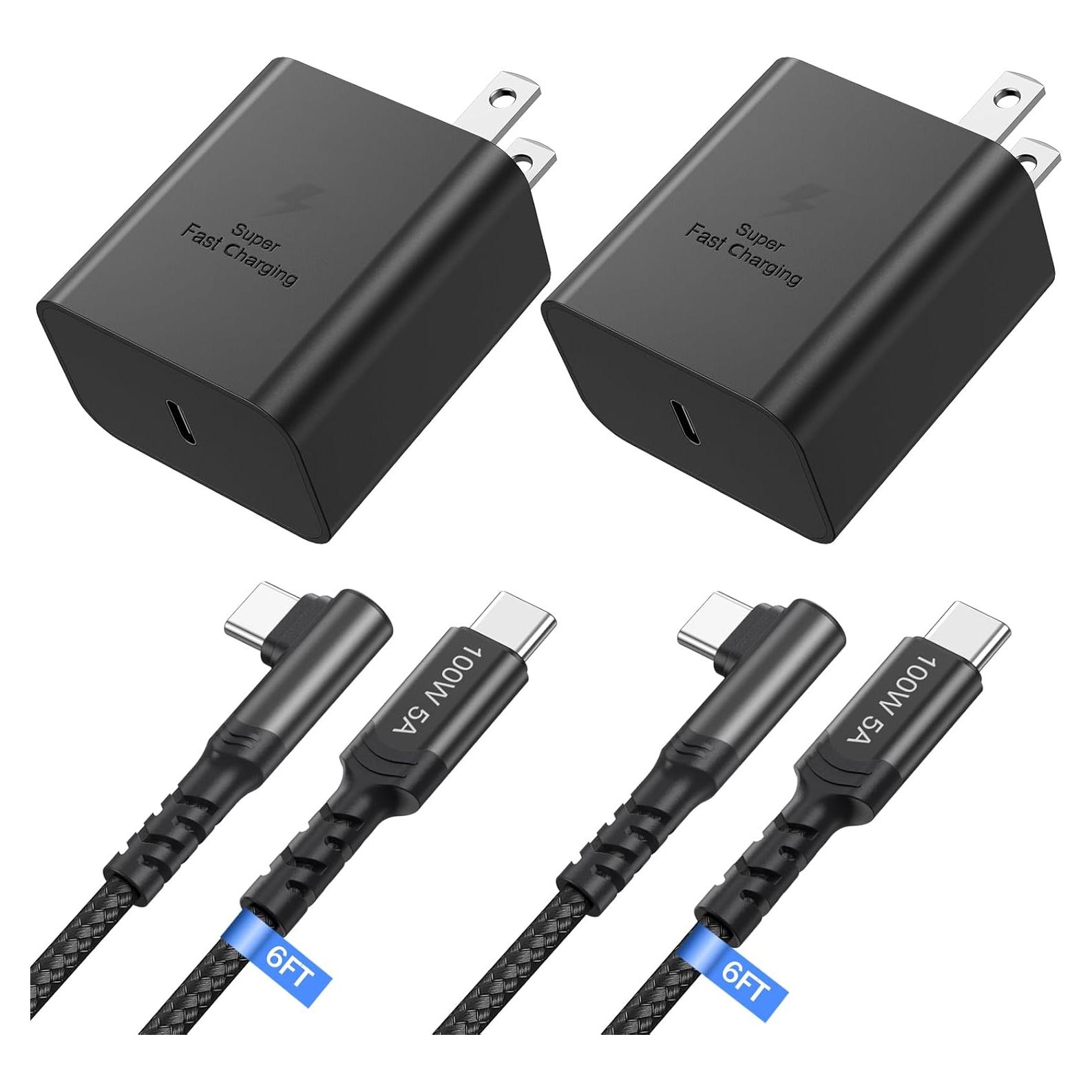 Cargador Rápido USB C 45W Costyle con Cable 6.6FT para Samsung