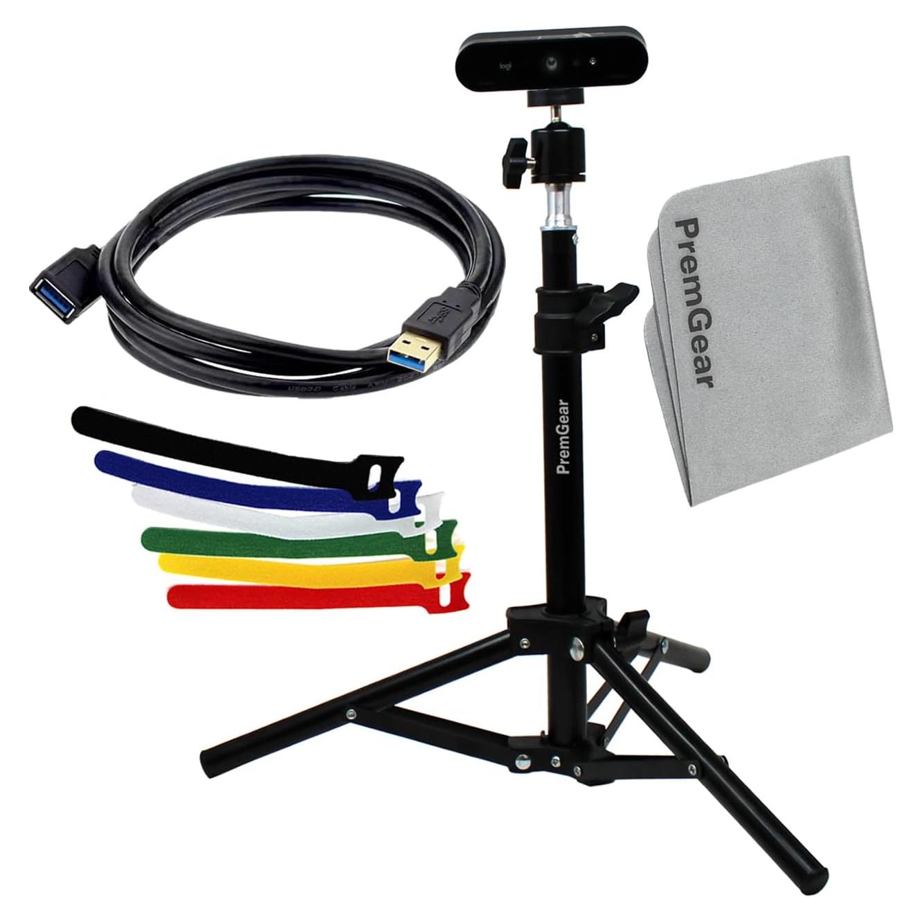 Paquete de Trípode de Escritorio PremGear con Extensión USB