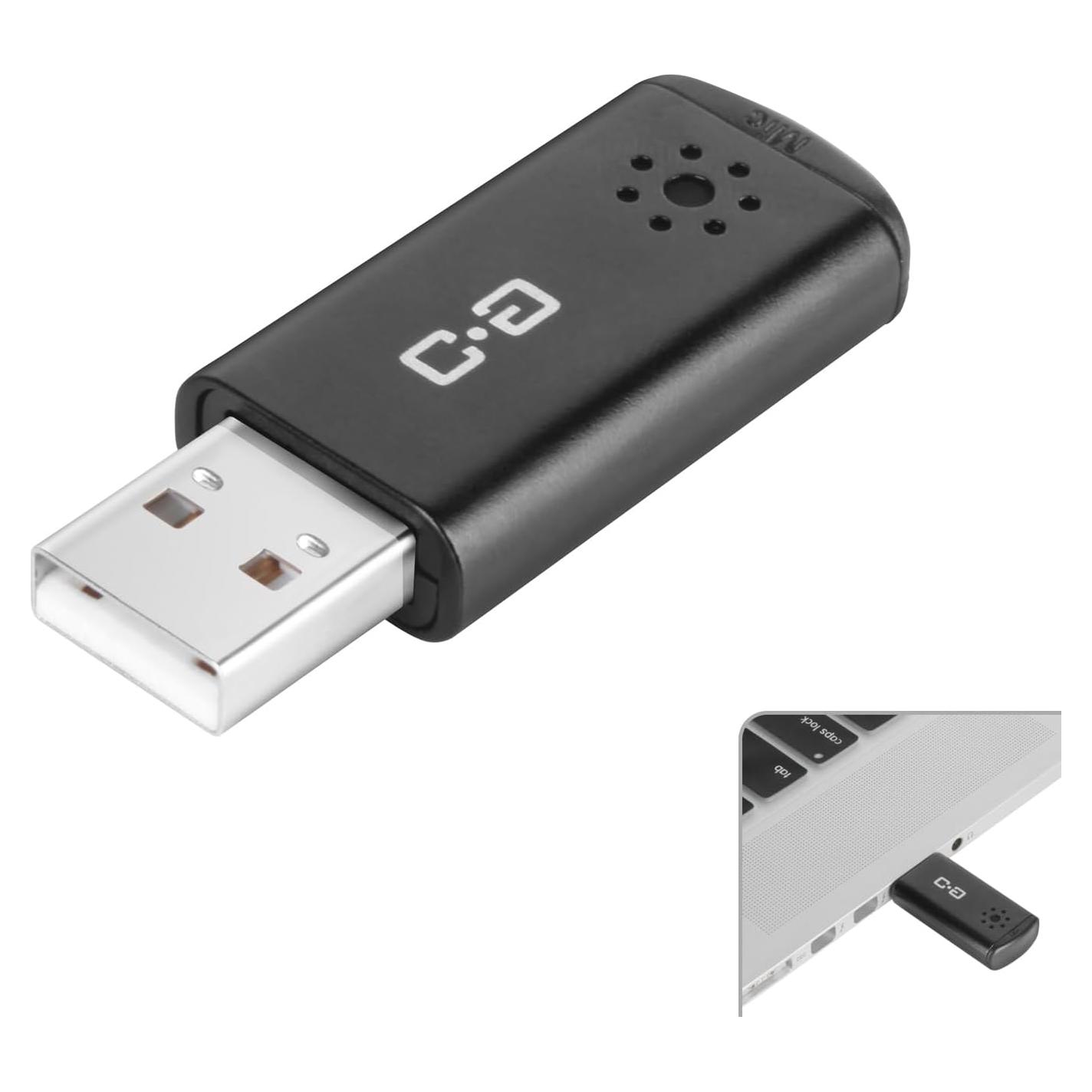 Micrófono USB portátil ChanGeek CHS-M3 alta sensibilidad