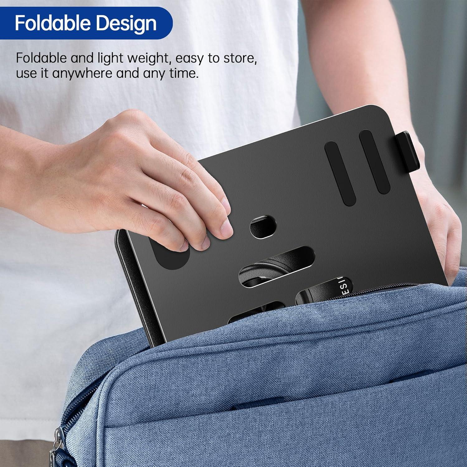 Soporte para Laptop BESIGN LS11 Ajustable 360° Negro 10-14"