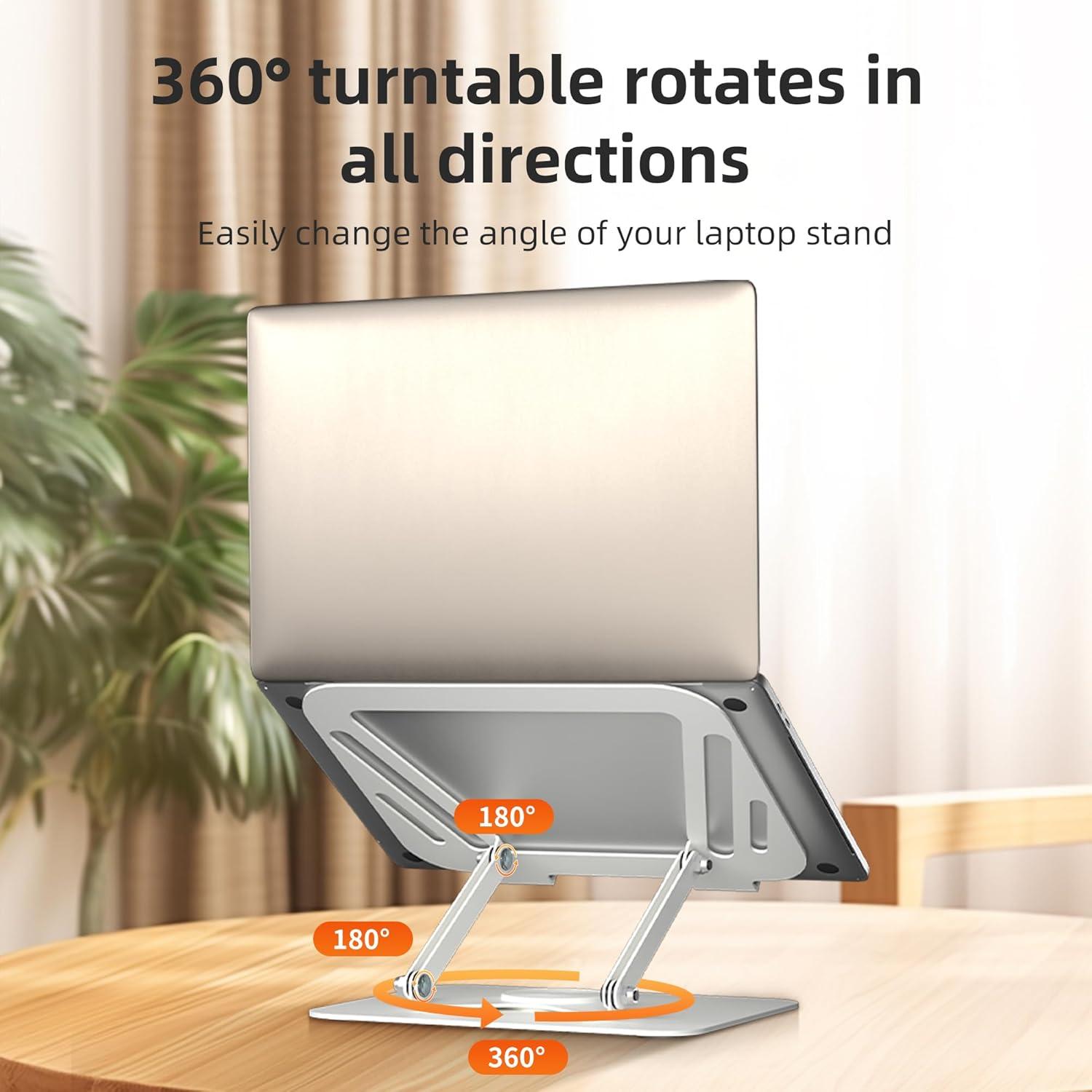 Soporte para Laptop Ajustable Suptek 11-17" Plegable 360°