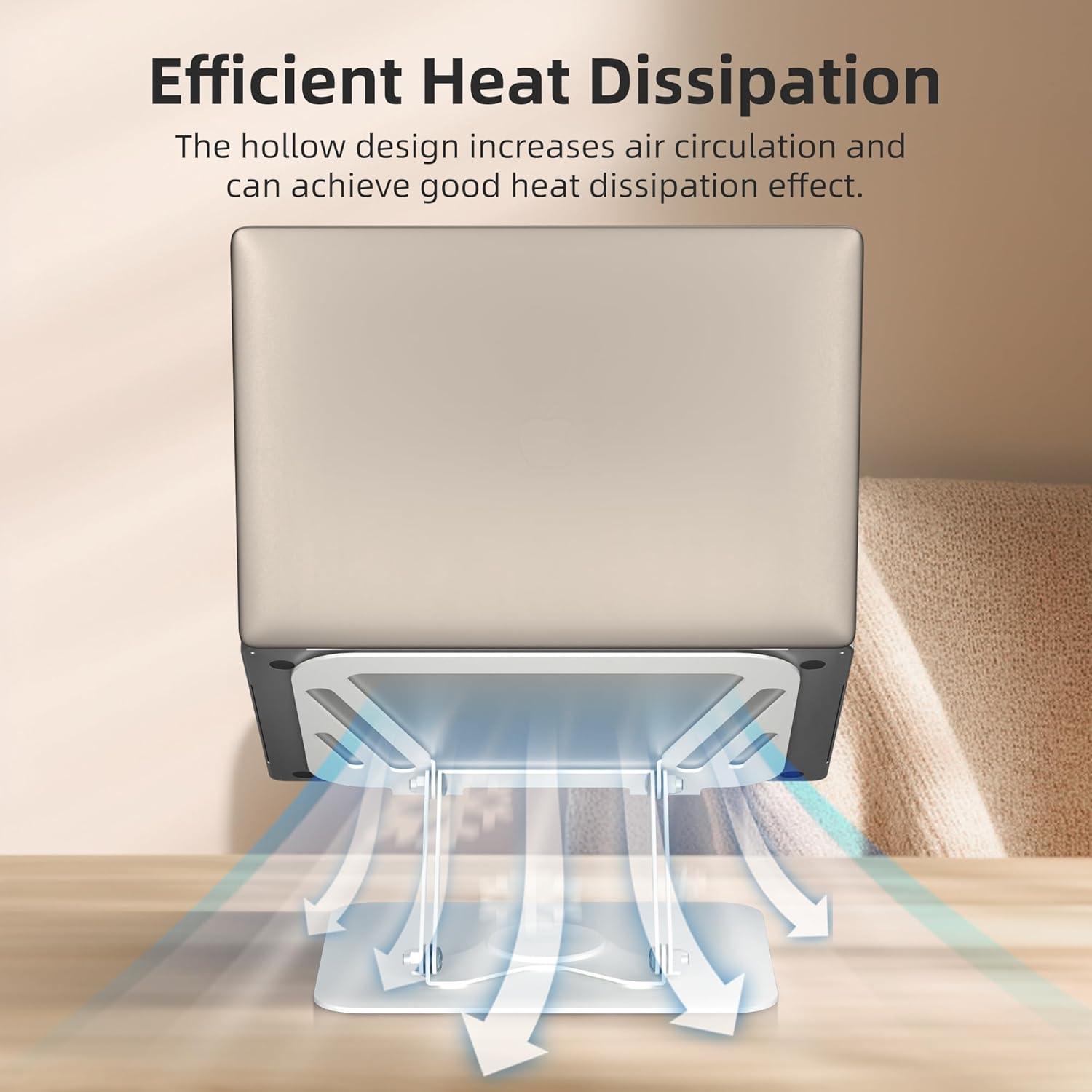 Soporte para Laptop Ajustable Suptek 11-17" Plegable 360°