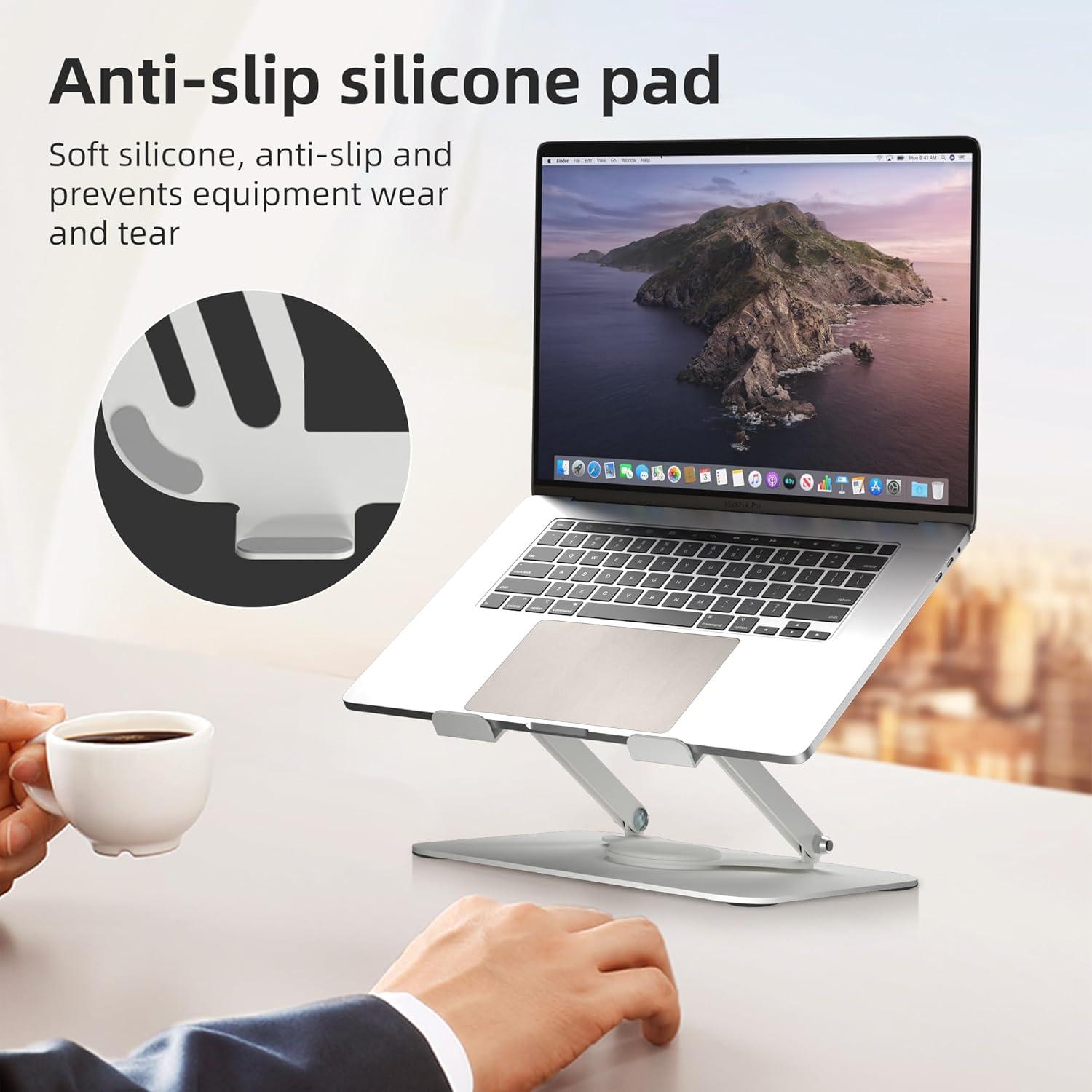 Soporte para Laptop Ajustable Suptek 11-17" Plegable 360°