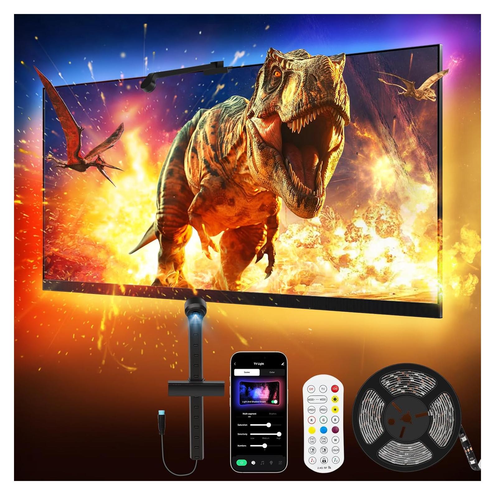 Iluminación LED de fondo Echosari para TV 55-65" RGB