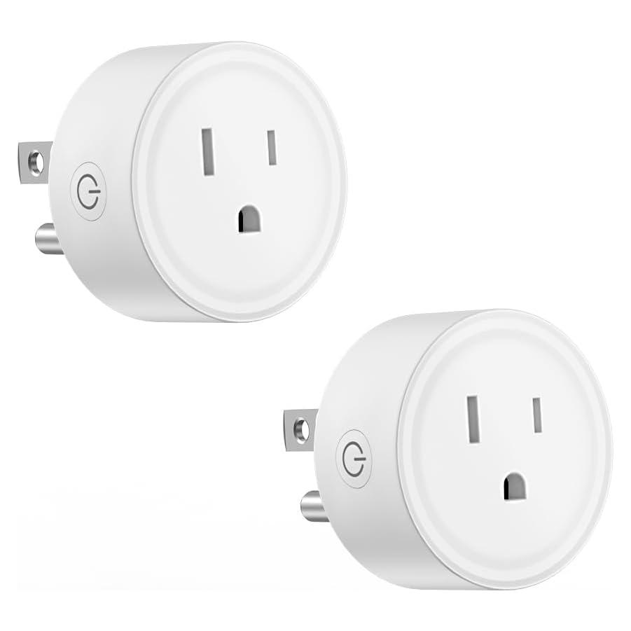 Enchufe Inteligente WiFi DoHome Control Remoto 2 Unidades