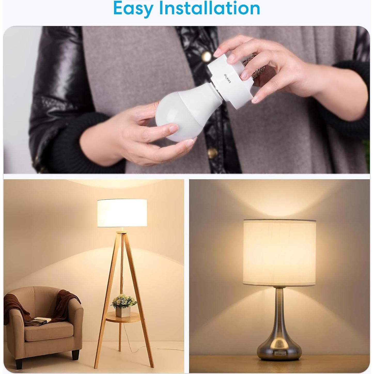 Adaptador Socket Bombilla LED Inteligente LoraTap E26 30W