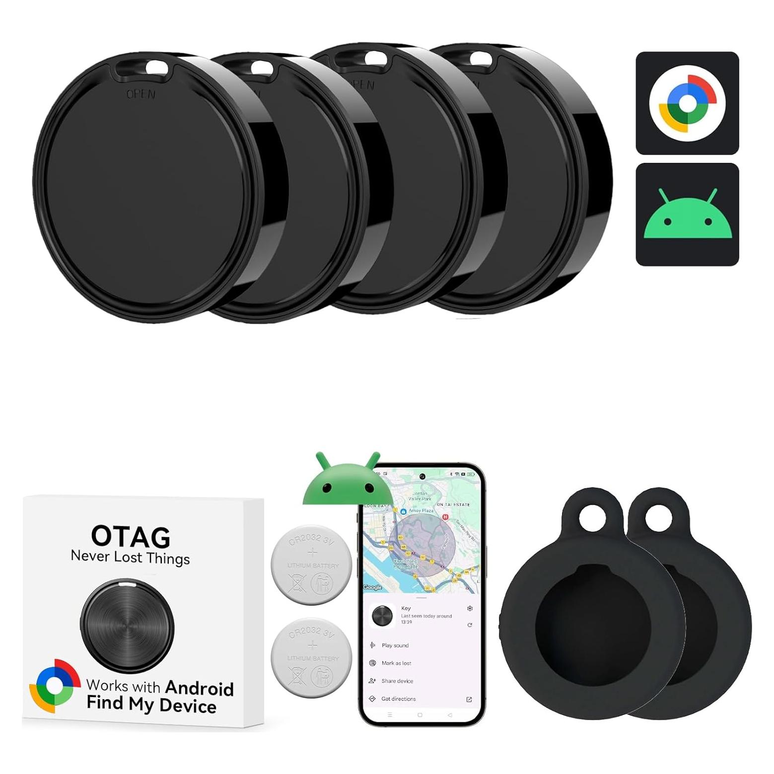 Rastreador Bluetooth Inteligente GLOBELEC 4Pack Android