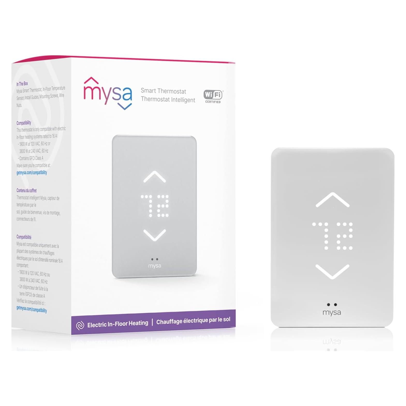 Termostato Inteligente Mysa 240V para Calefacción Eléctrica