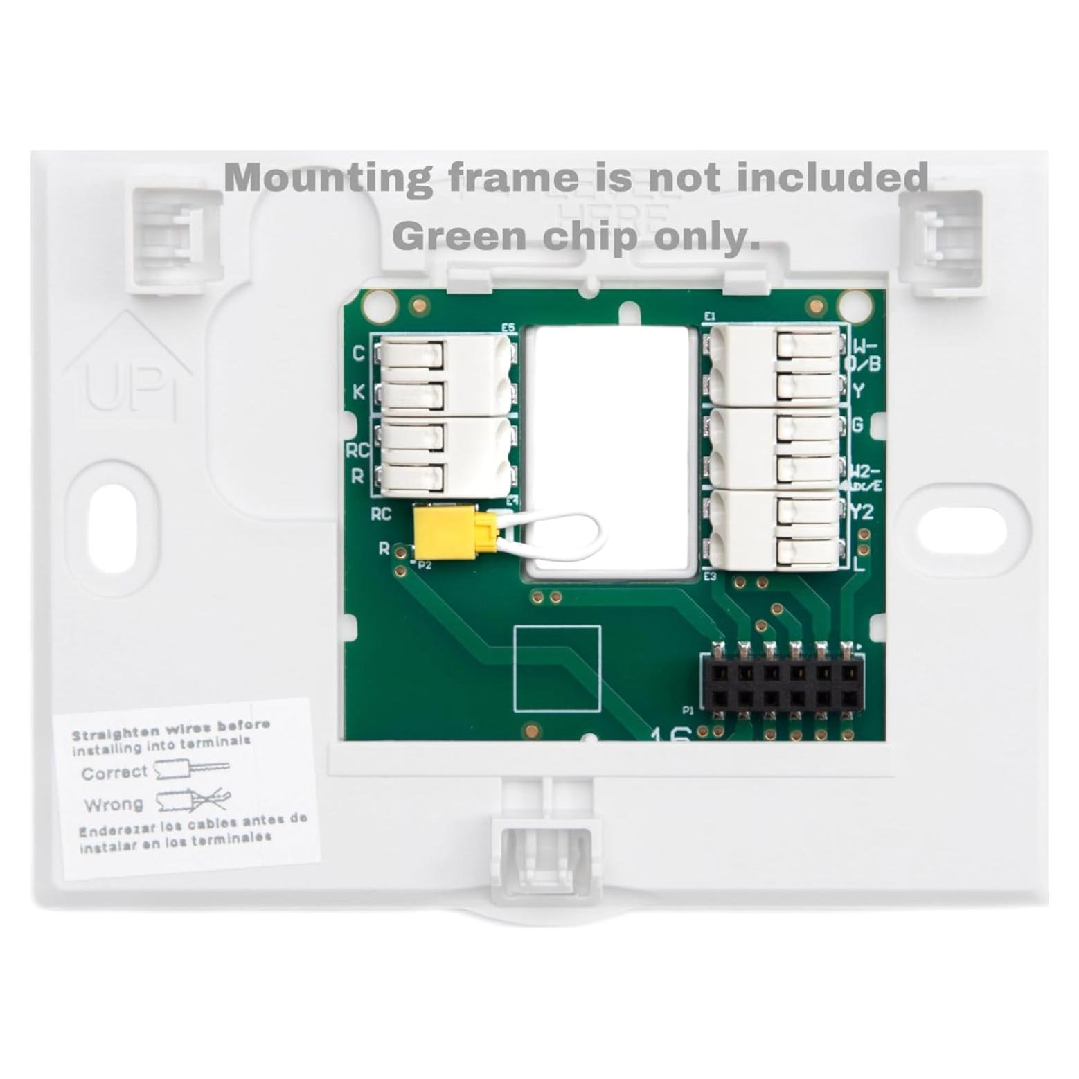 Placa de Montaje de Pared Honeywell para Termostatos WiFi - Blanco