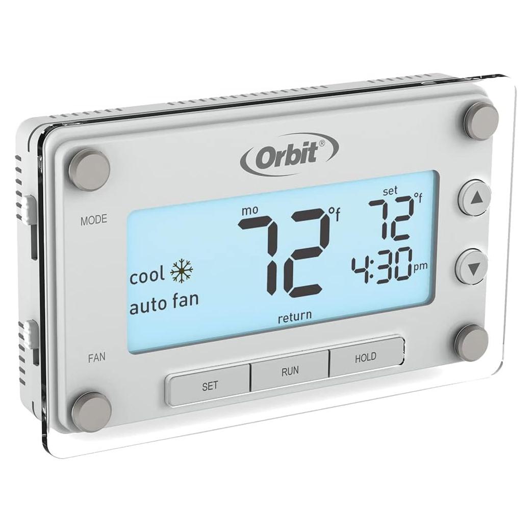 Termostato Programable Orbit Clear Comfort Pro 83521 Blanco