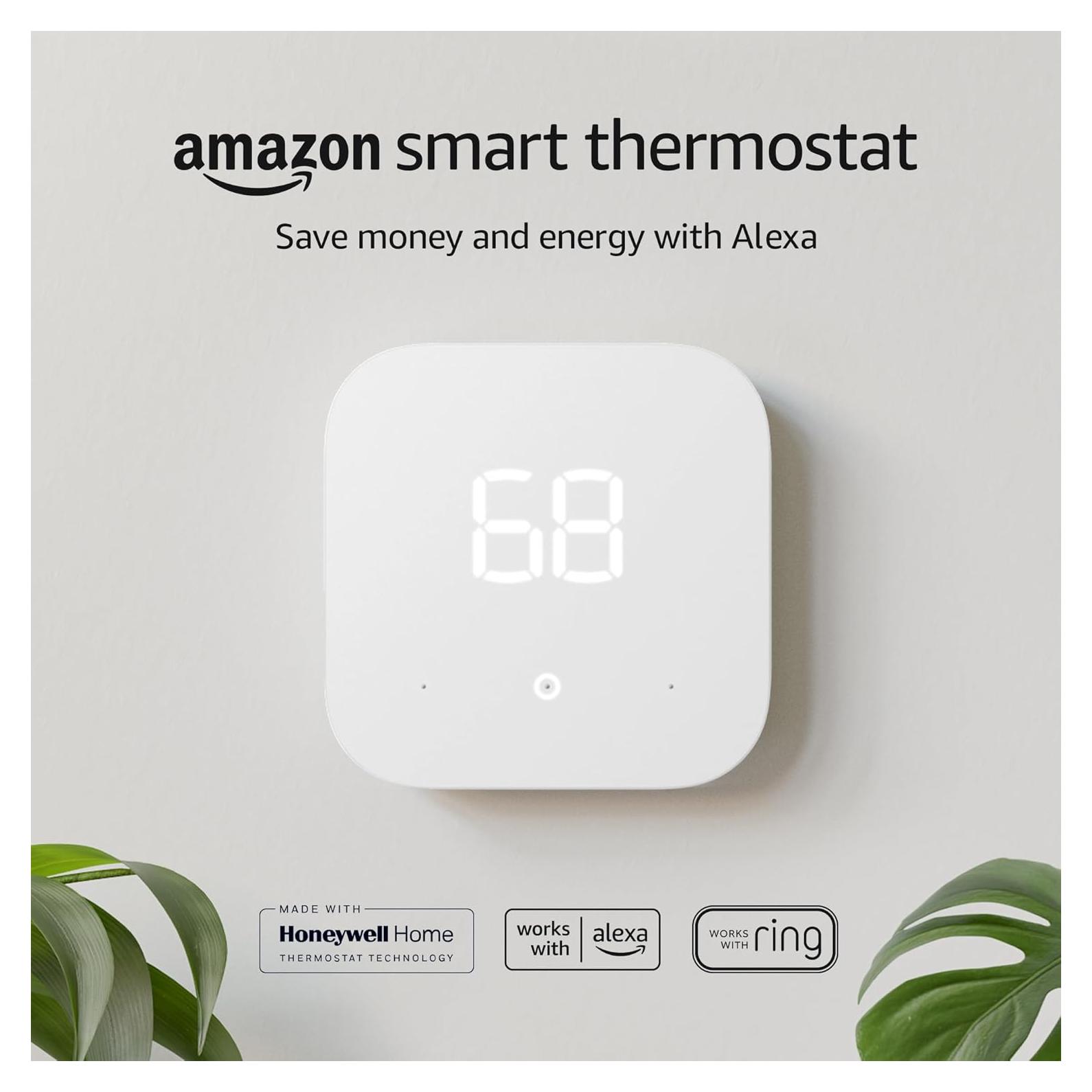 Smart Thermostat with C-Wire Adapter