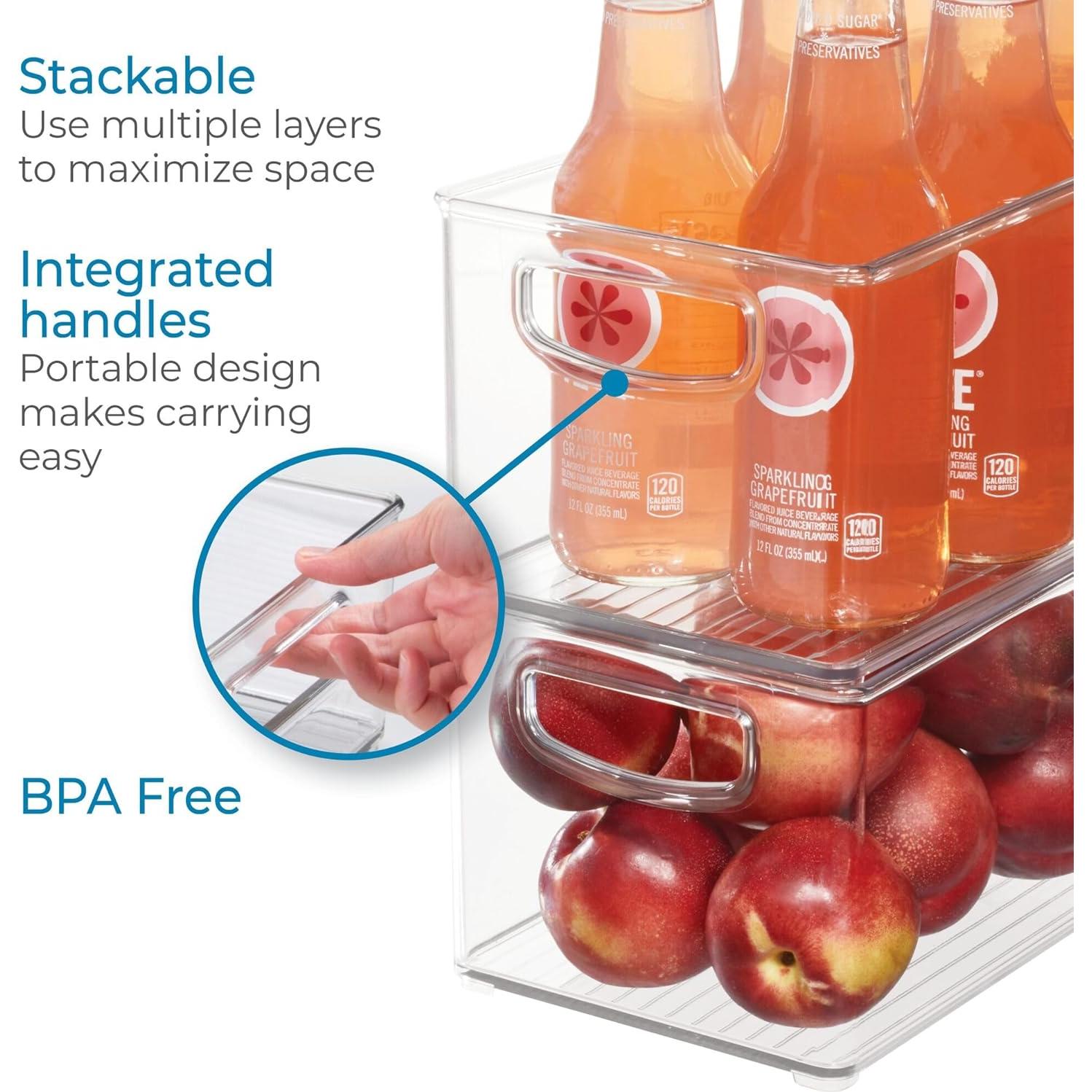 Contenedor Organizador Apilable iDesign 25,4x15,2x12,7 cm