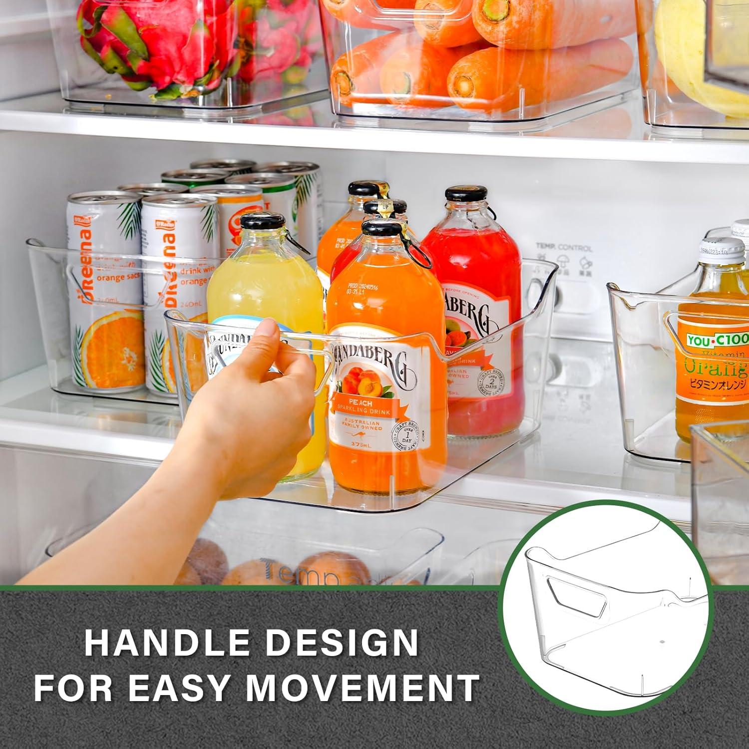 Contenedores de Plástico Transparentes AntStep, Paquete de 12