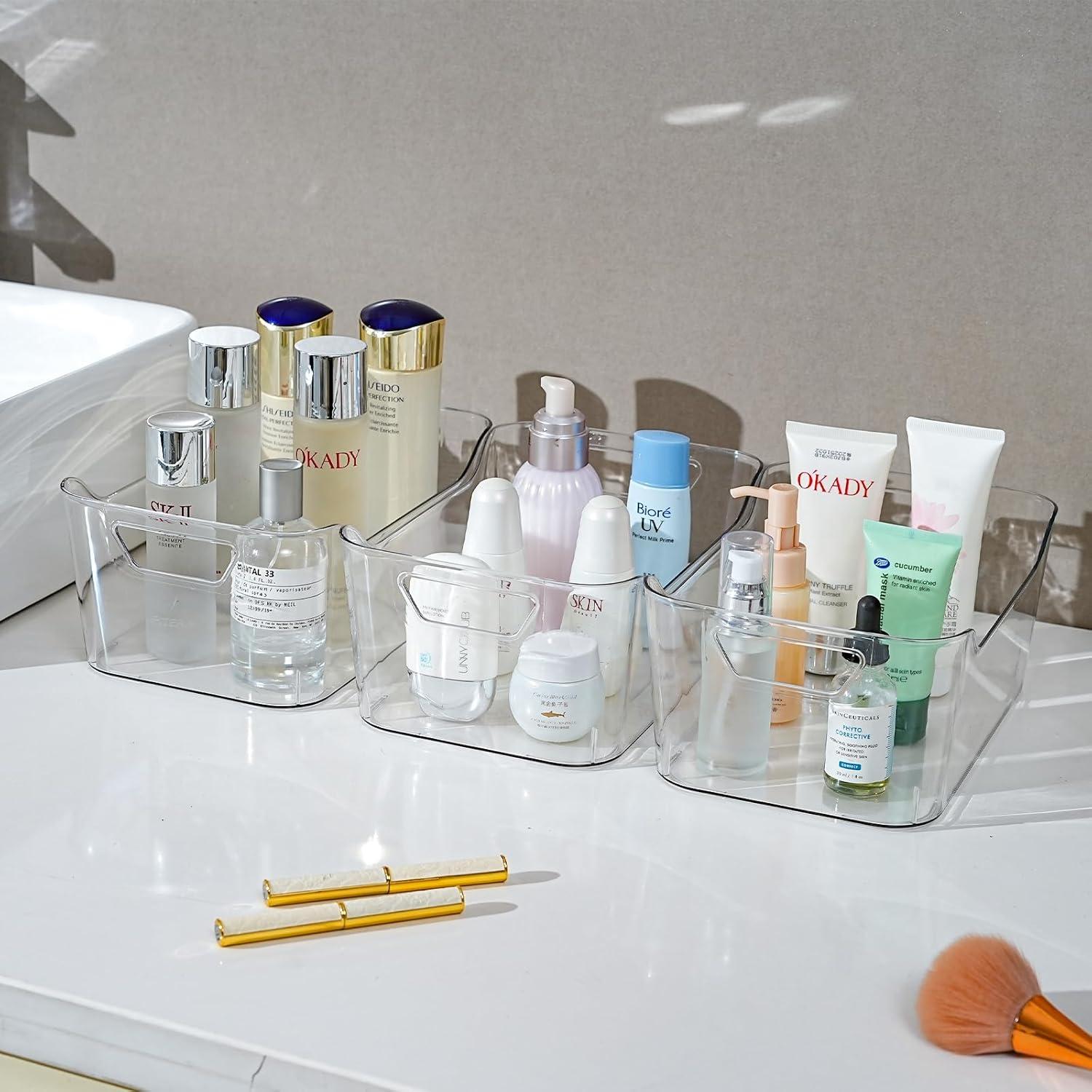 Contenedores de Plástico Transparentes AntStep, Paquete de 12