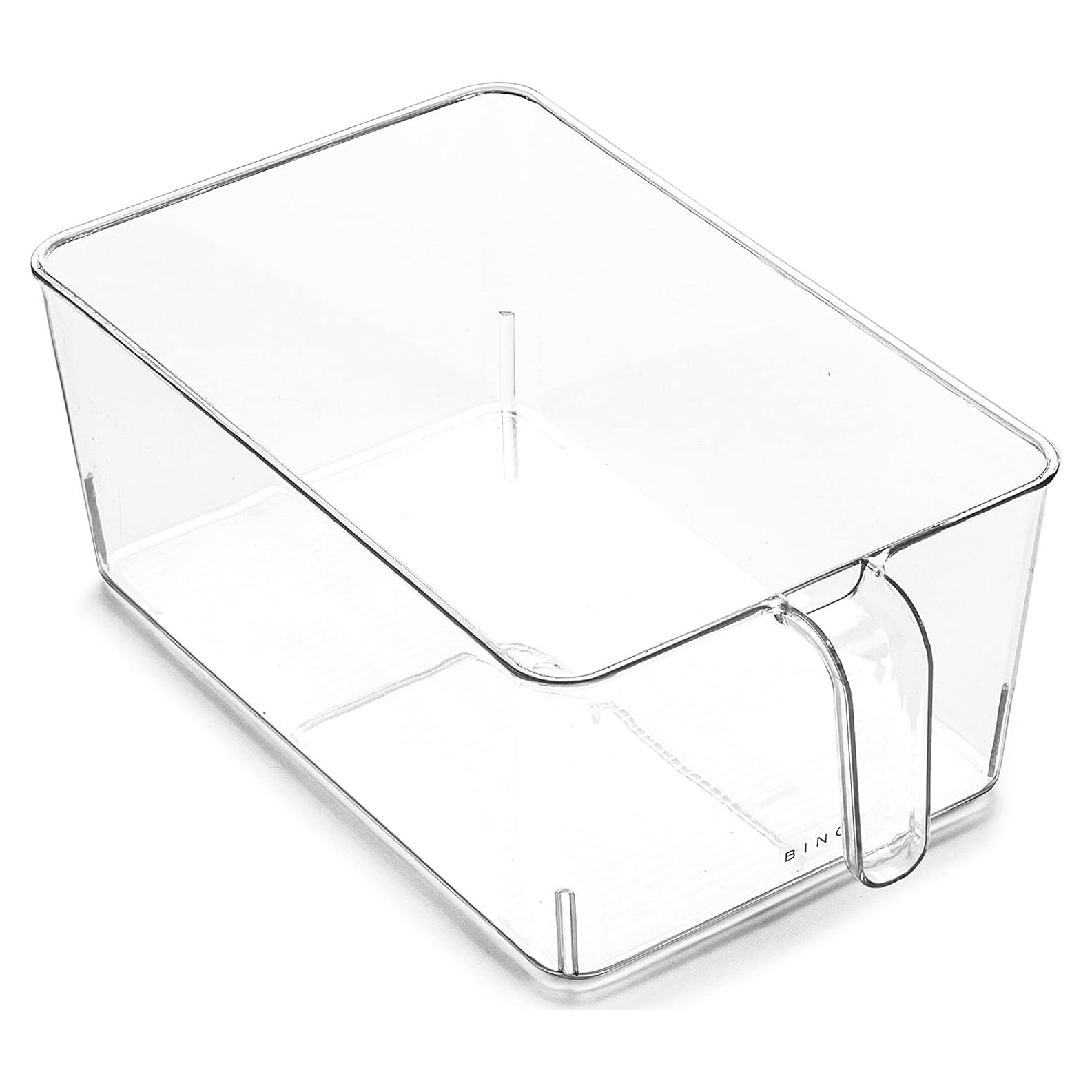Organizador de Almacenamiento BINO Grande Transparente 30x17.5 cm