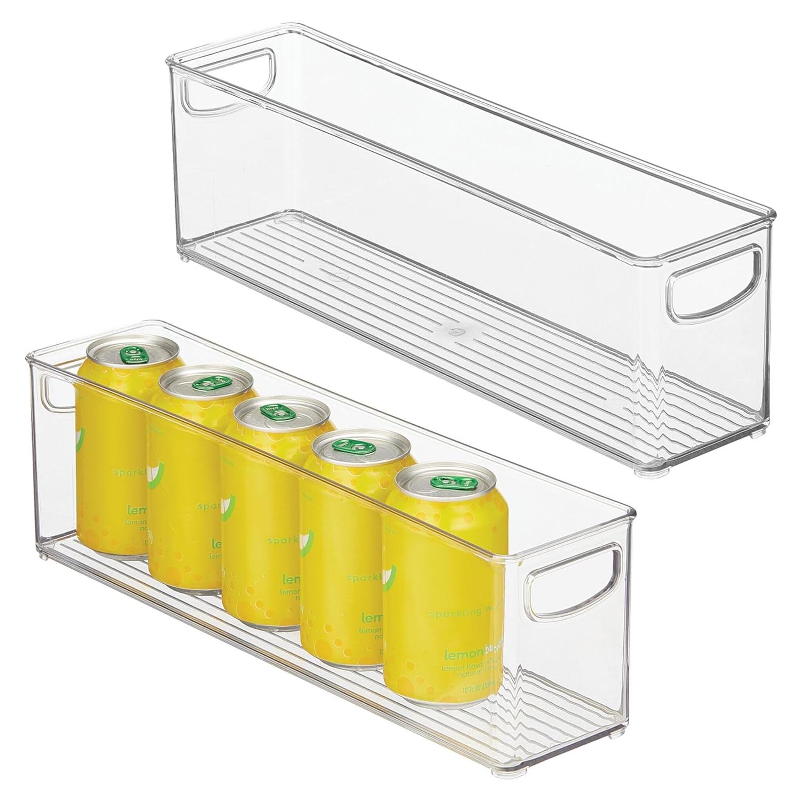 Set de 2 Bins de Plástico Apilables iDesign para Despensa