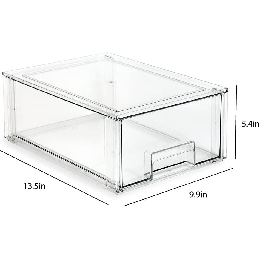 Organizador Apilable Grande Isaac Jacobs 34.3x25.1x13.7 cm