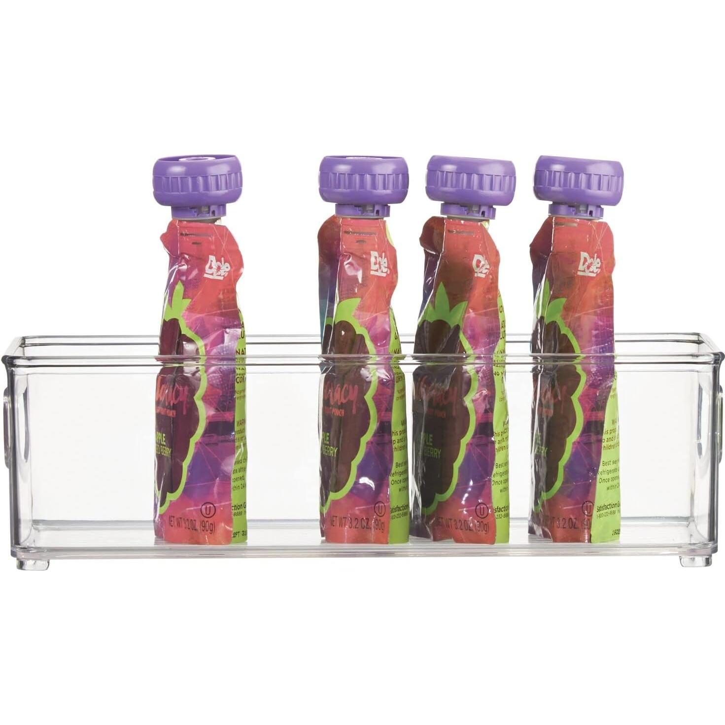 Caja Organizadora Plástica mDesign 4 Unidades 25.4x10.16cm