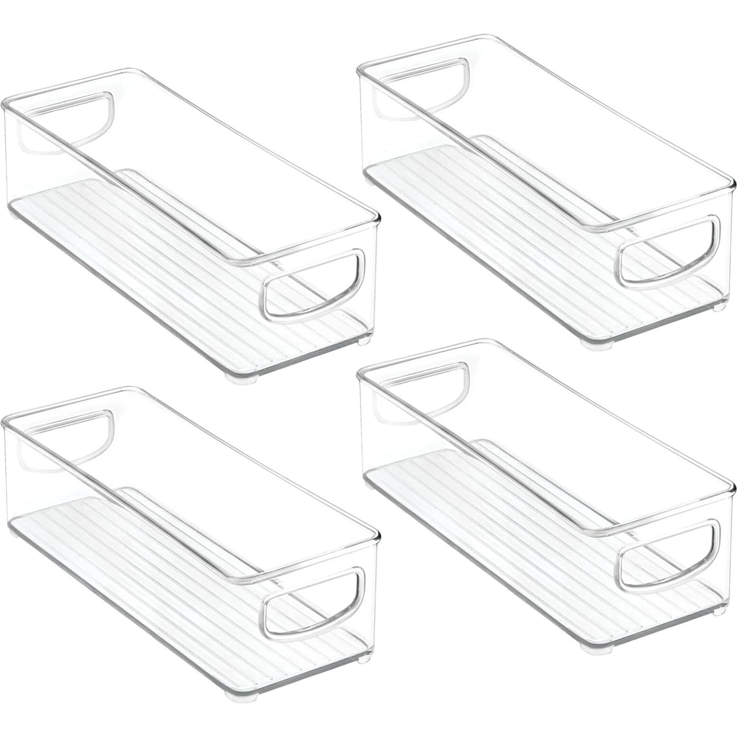 Caja Organizadora Plástica mDesign 4 Unidades 25.4x10.16cm