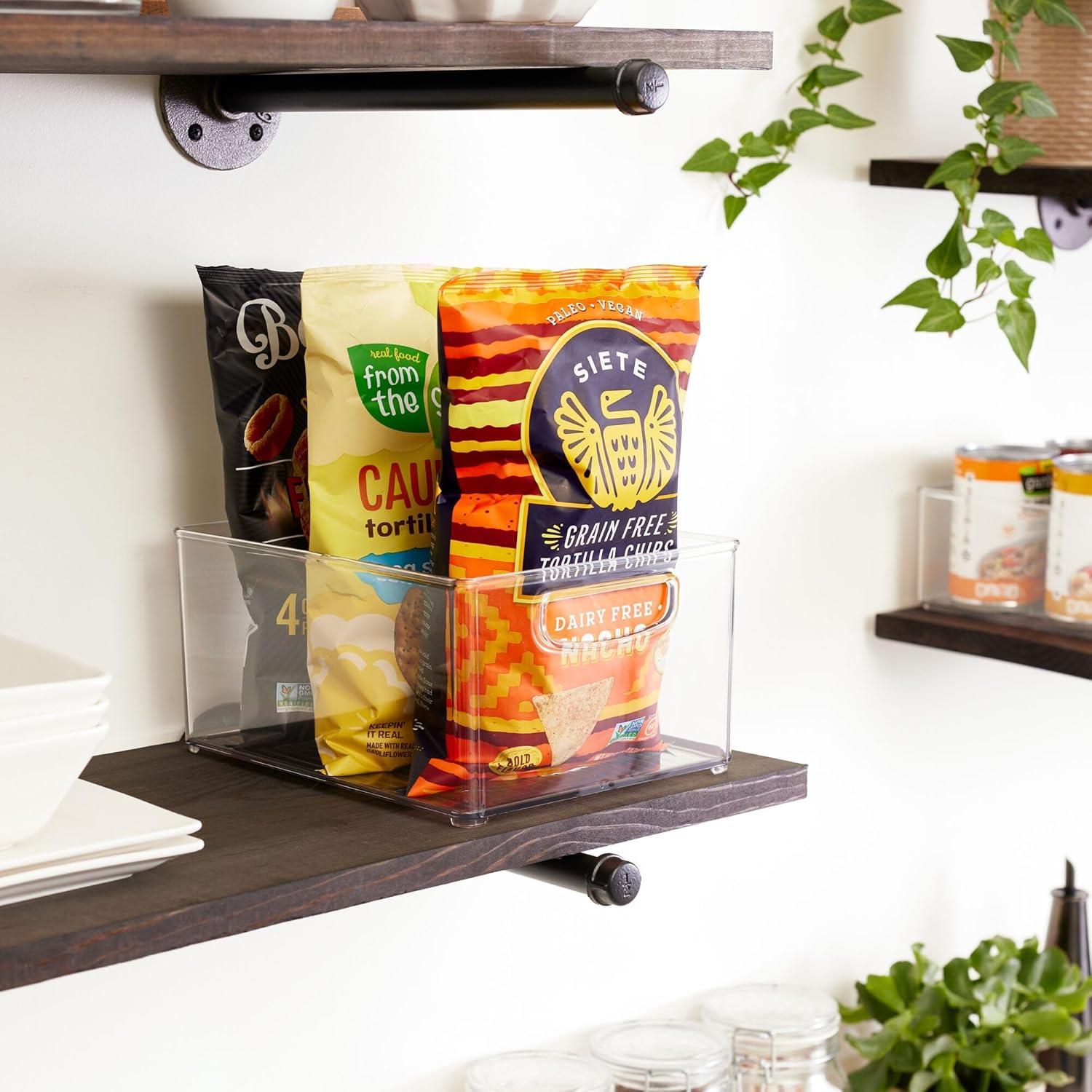 Contenedor de Almacenamiento Apilable iDesign 25,4x20,3x12,7 cm