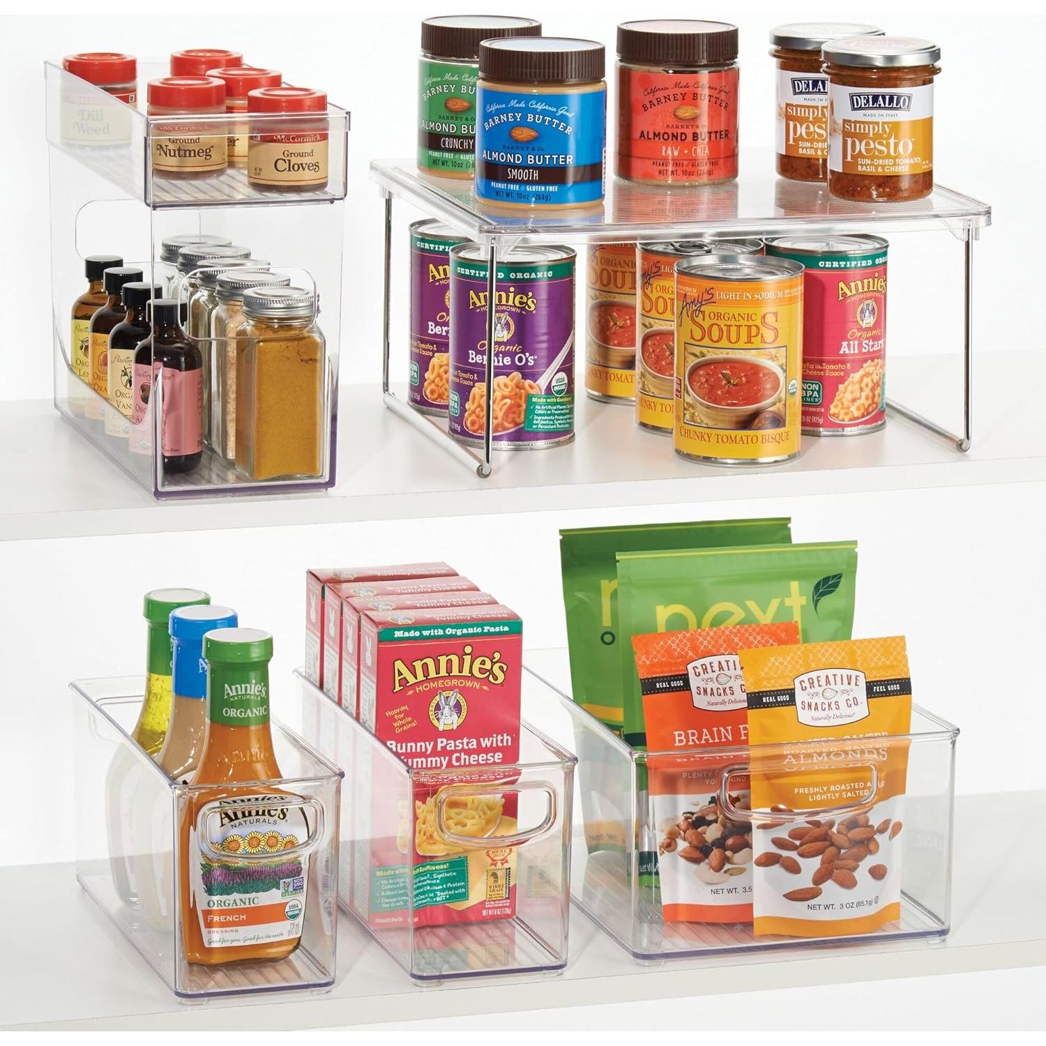 Contenedor de Almacenamiento Apilable iDesign 25,4x20,3x12,7 cm