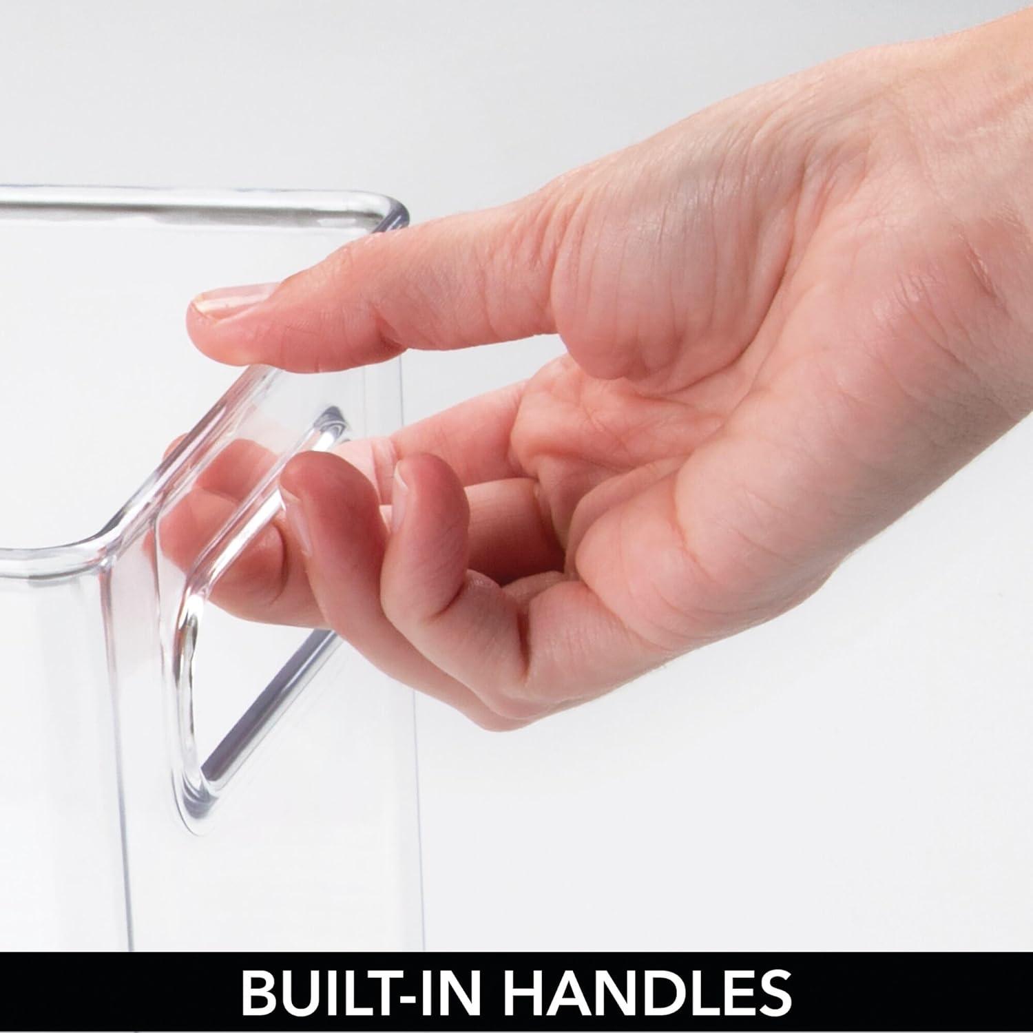 Set de 4 Bins de Almacenamiento iDesign 15.24 cm - Transparente