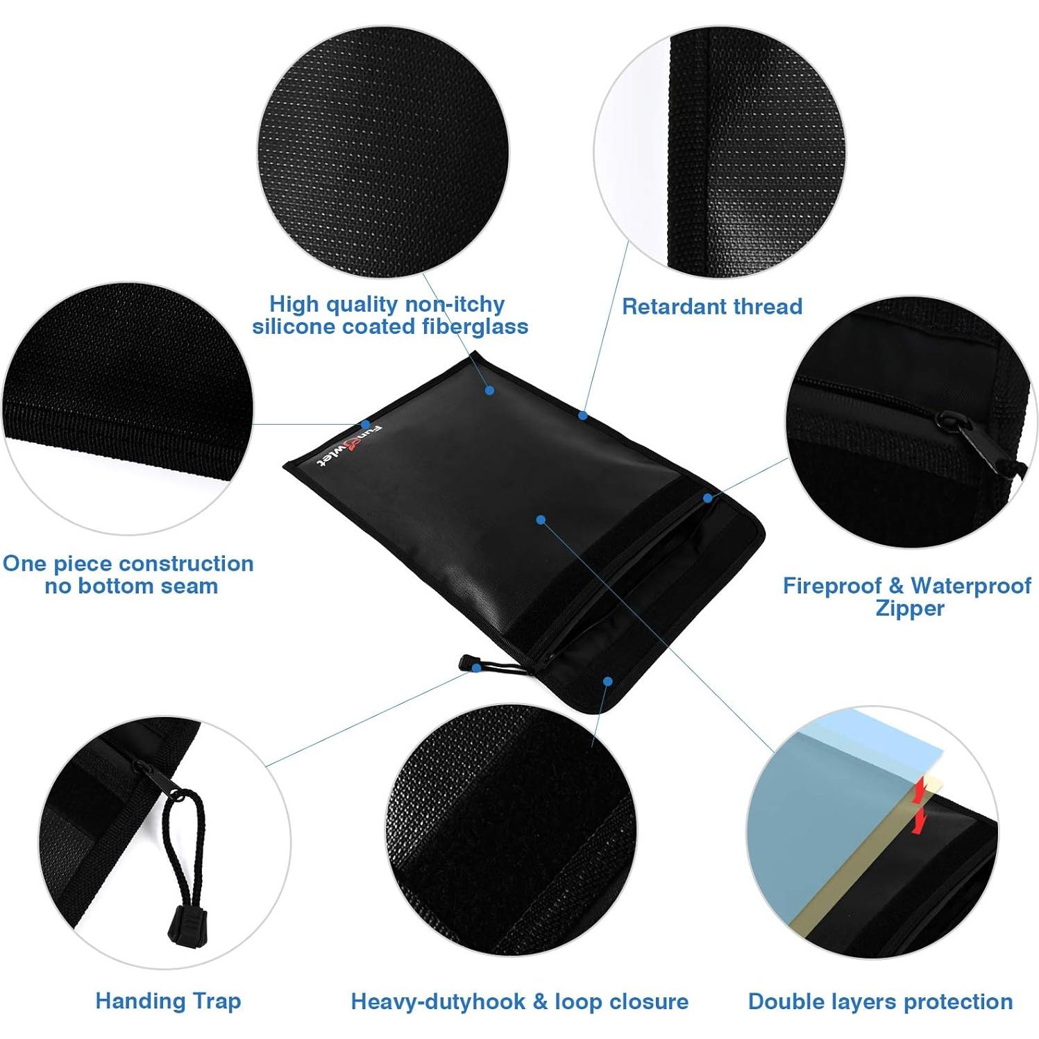 Bolsa de Documentos Resistente al Fuego y Agua - FunOwlet