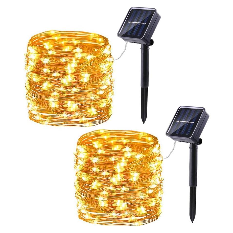 Luces de Cuerda Solares Lomotech 20m 200LED Impermeables
