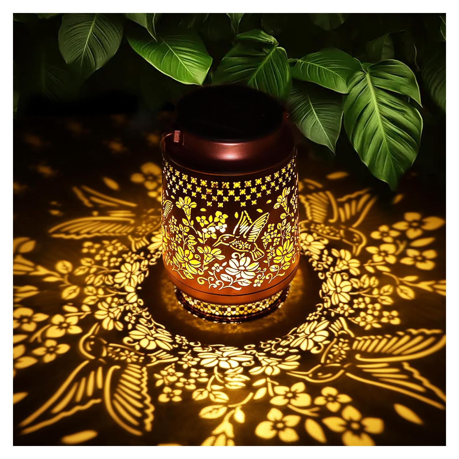 Linternas Solares Colibrí Fussion para Jardín Impermeables