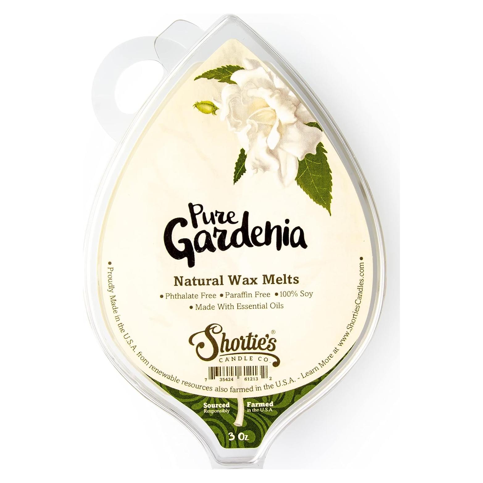 Vela Aromatizada de Cera de Soja Gardenia Shortie's 85 Gr