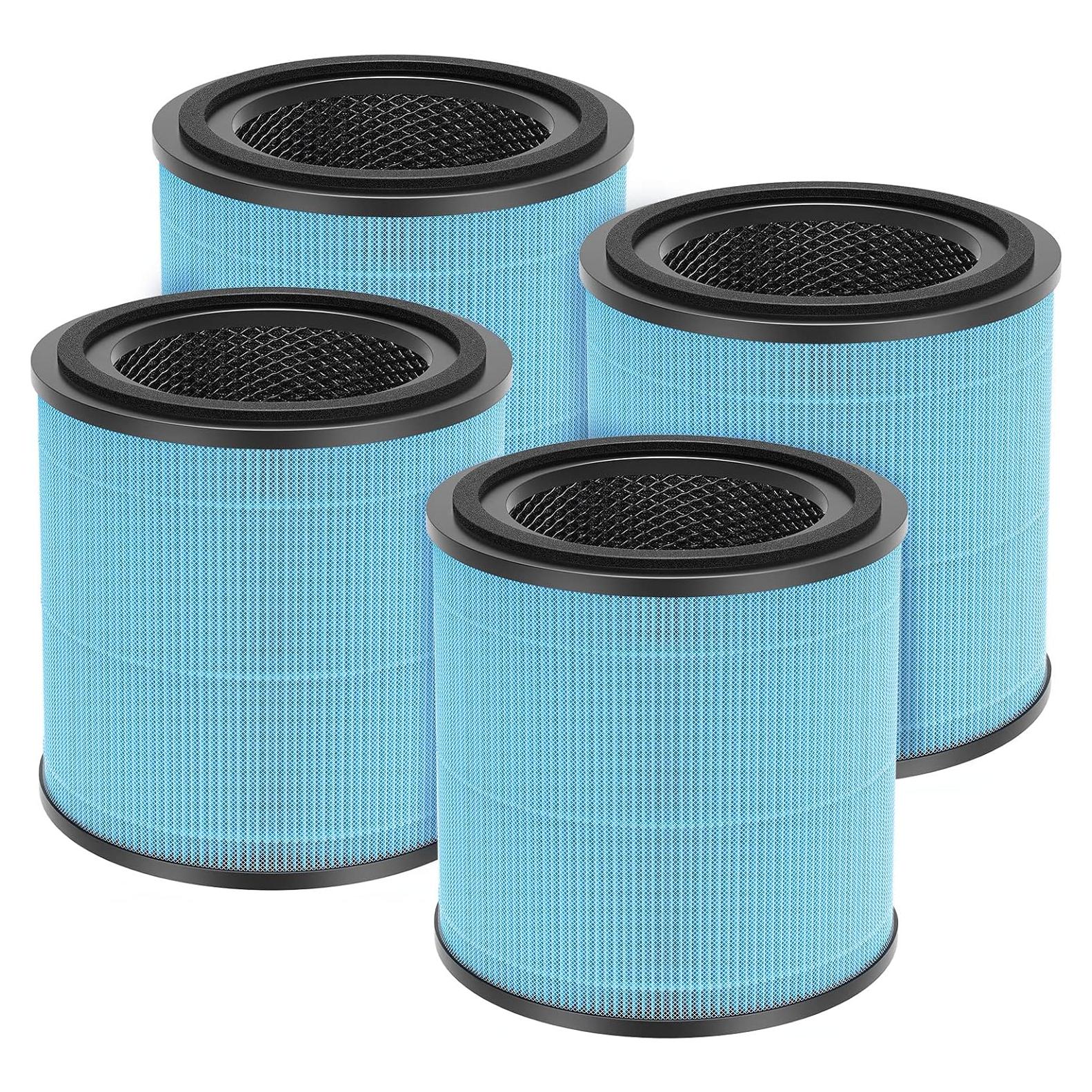 Paquete de 4 Filtros HEPA JORAIR AP0601 para Purificador AIRTOK