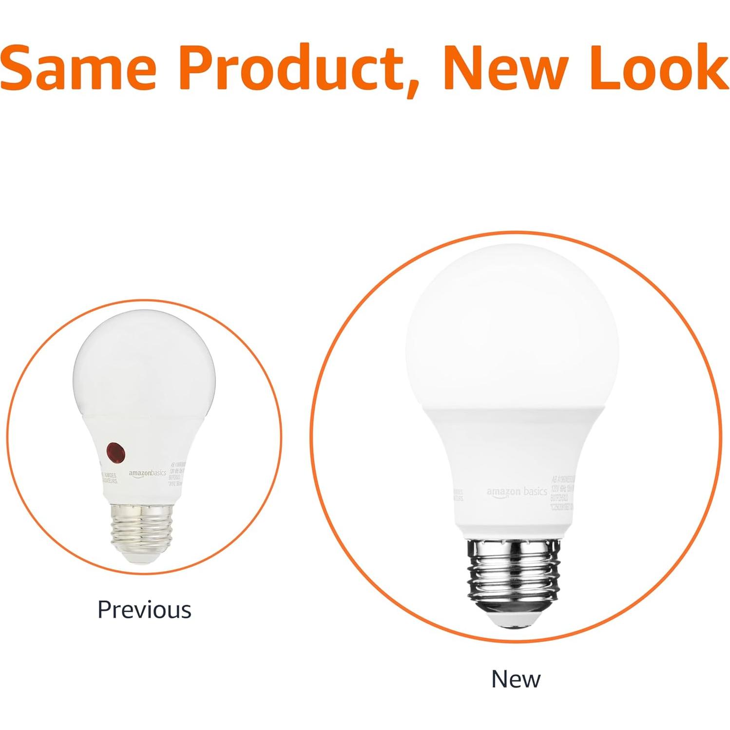 Bombilla LED Exterior Amazon Basics 60W Luz Diurna 5000K E26