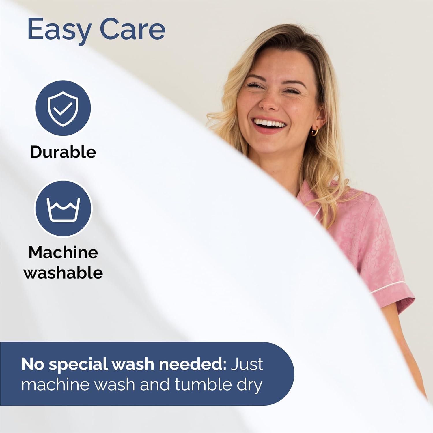 Juego de Sábanas Queen 4 Piezas CGK Unlimited - Microfibra Suave