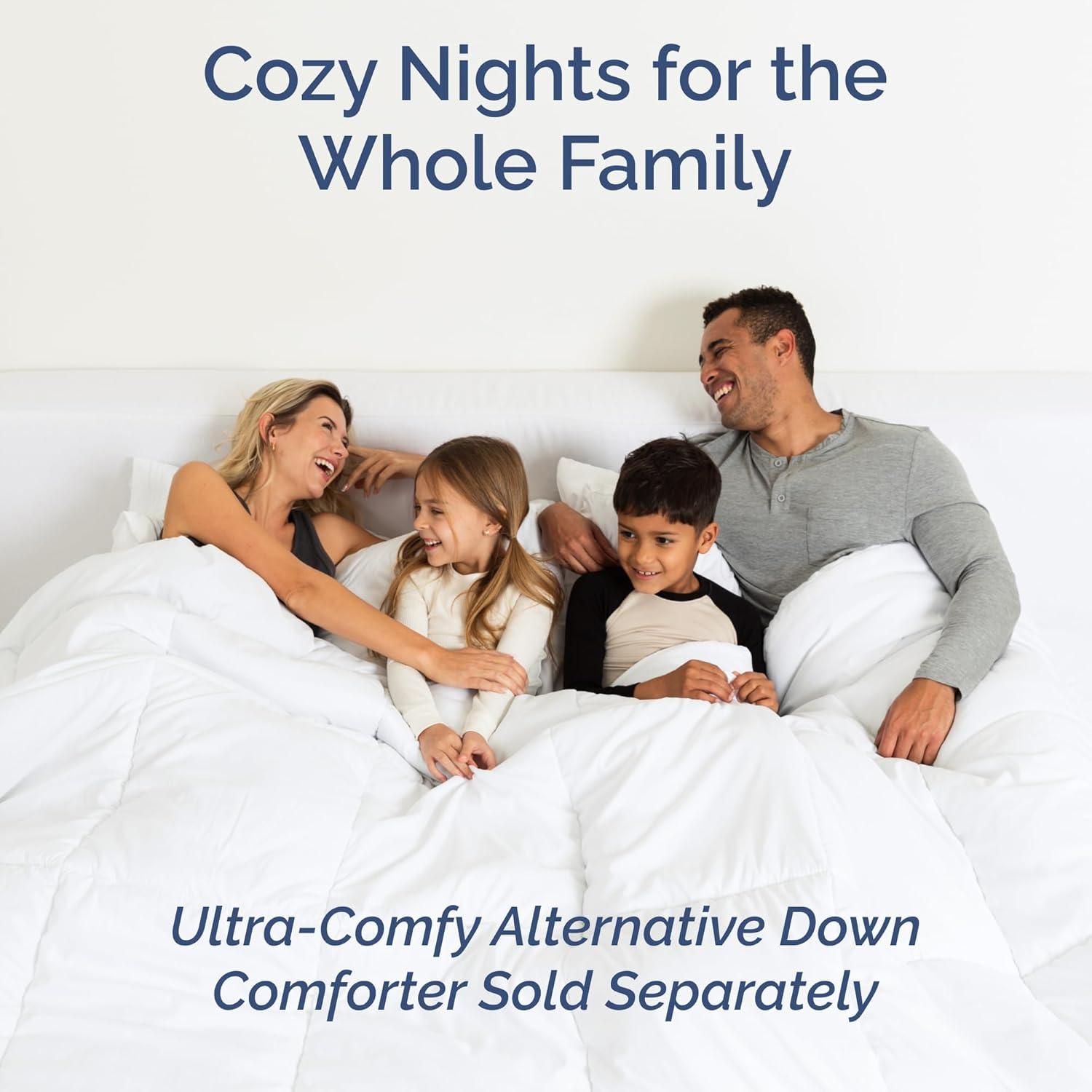 Juego de Sábanas Queen 4 Piezas CGK Unlimited - Microfibra Suave