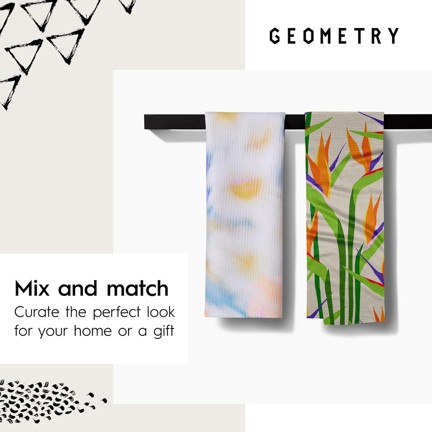 Toallas de Cocina GEOMETRY Microfibra Secado Rápido 45x76 cm