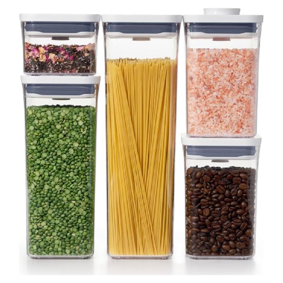 Set de Contenedores POP OXO Good Grips 5 Piezas A Prueba de Aire