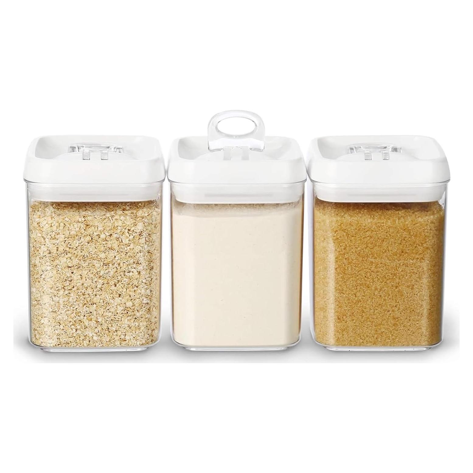 Contenedores de Almacenamiento Felli Flip-Tite 1.8L 3 Piezas