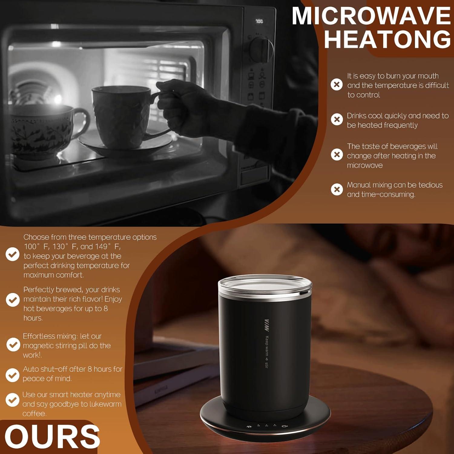 Taza de café auto-mezcladora ProCattle RZ-10V6 - Eléctrica negra