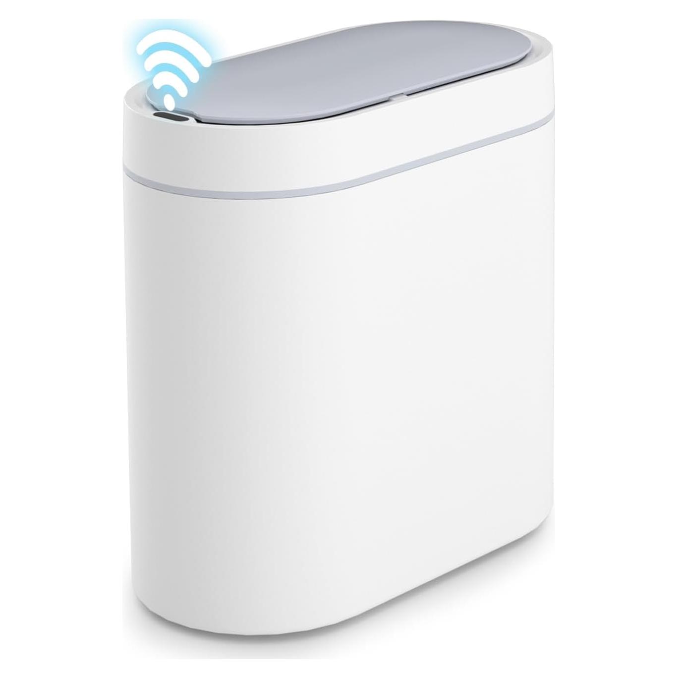 Cubeta de Basura Automática Syncvibe 2 Galones Blanco con Sensor