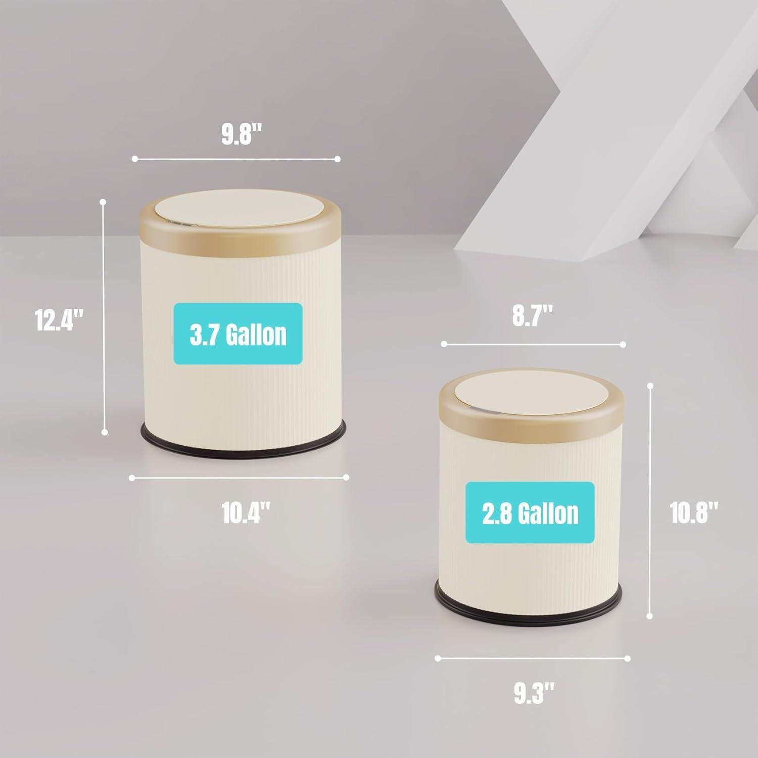 Cubo de Basura Automático URALFA 10.6L y 14L Sensor Movimiento