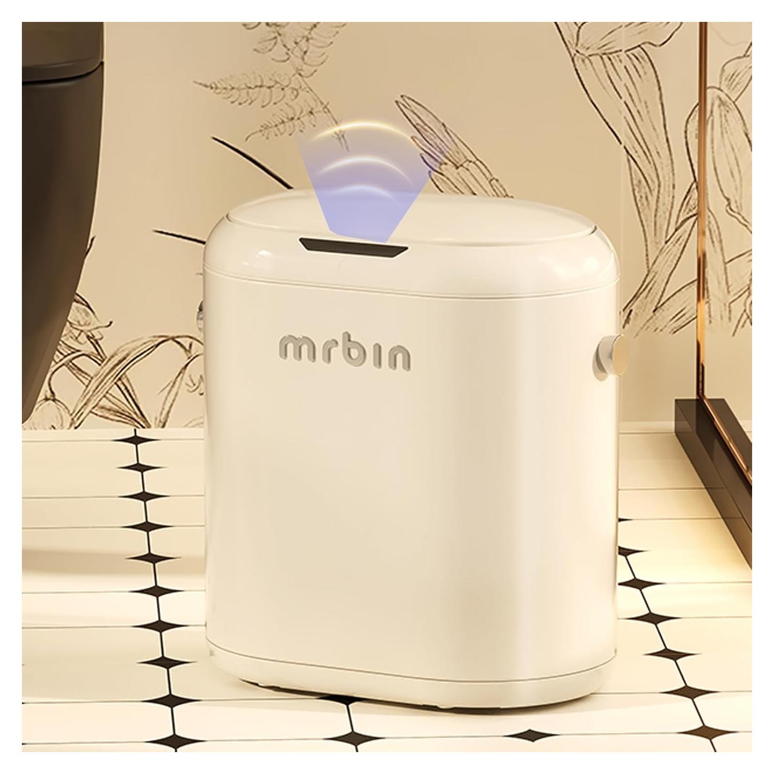 Cubo de Basura Automático MRBIN 12L Blanco Sin Tacto