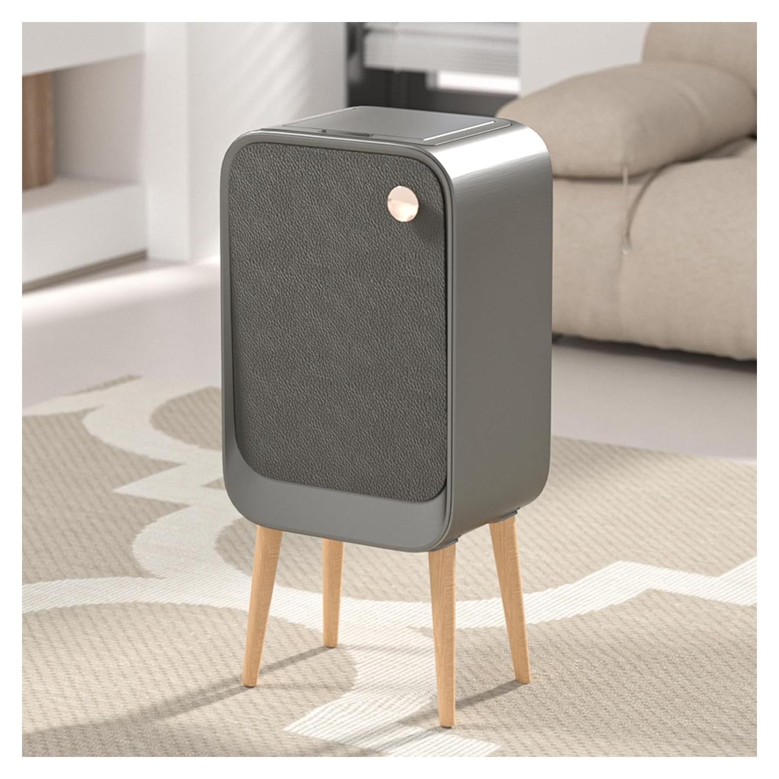 Cubo de Basura ELPHECO Acero Inoxidable 20.8L Sensor Movimiento