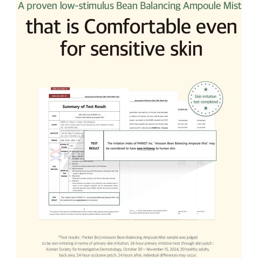 Mixsoon Ampoule Mist Hidratante 100ml - Equilibrio Piel Radiante