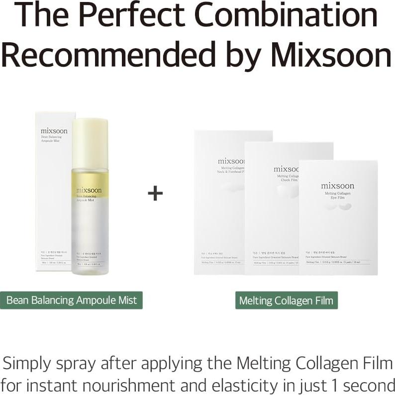 Mixsoon Ampoule Mist Hidratante 100ml - Equilibrio Piel Radiante