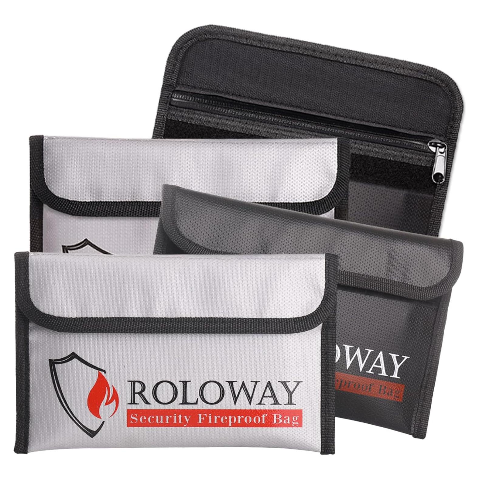 Bolsa a Prueba de Fuego Pequeña ROLOWAY 13 x 20 cm