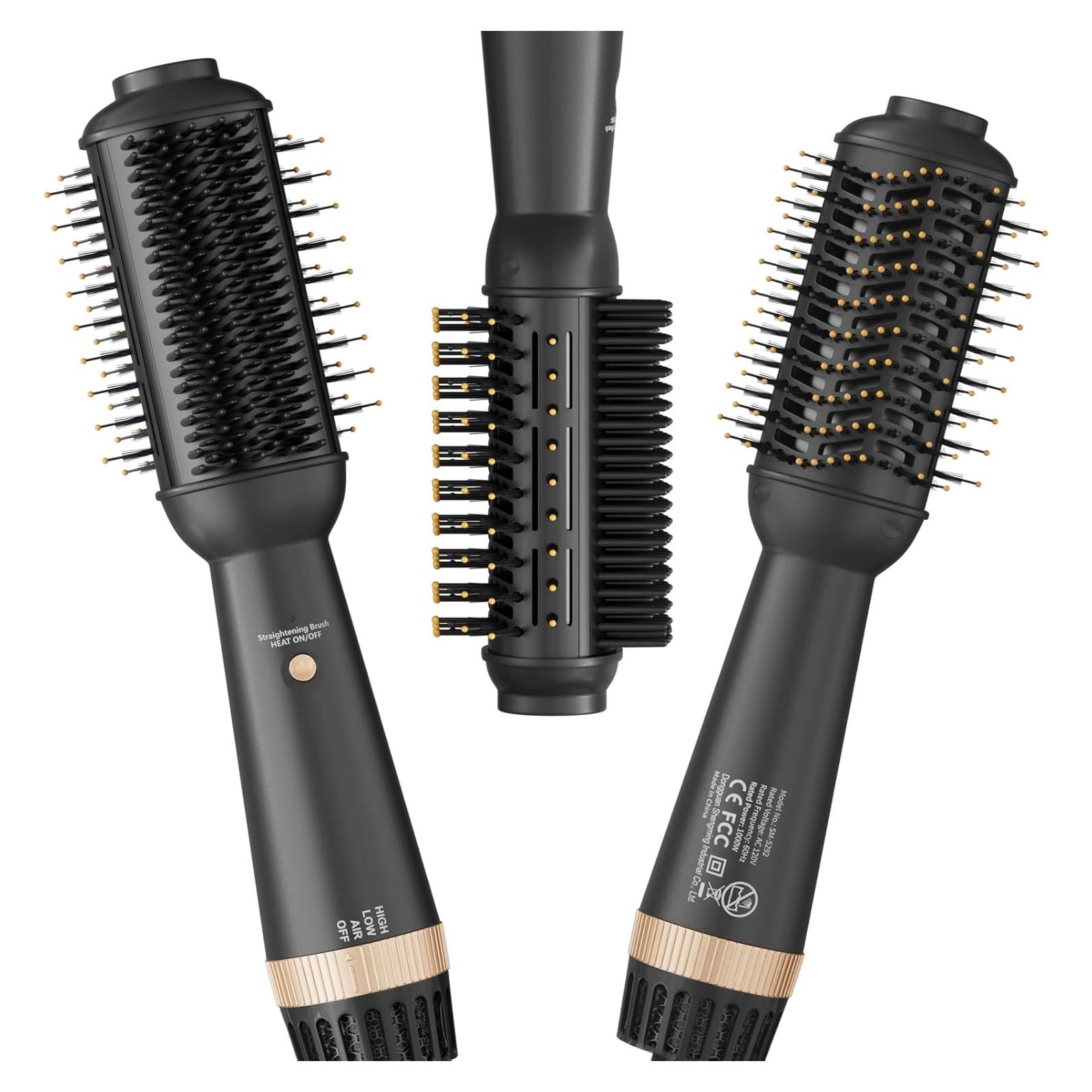 Cepillo Alisador de Cabello Tendencias de Cabello 1000W 60mm