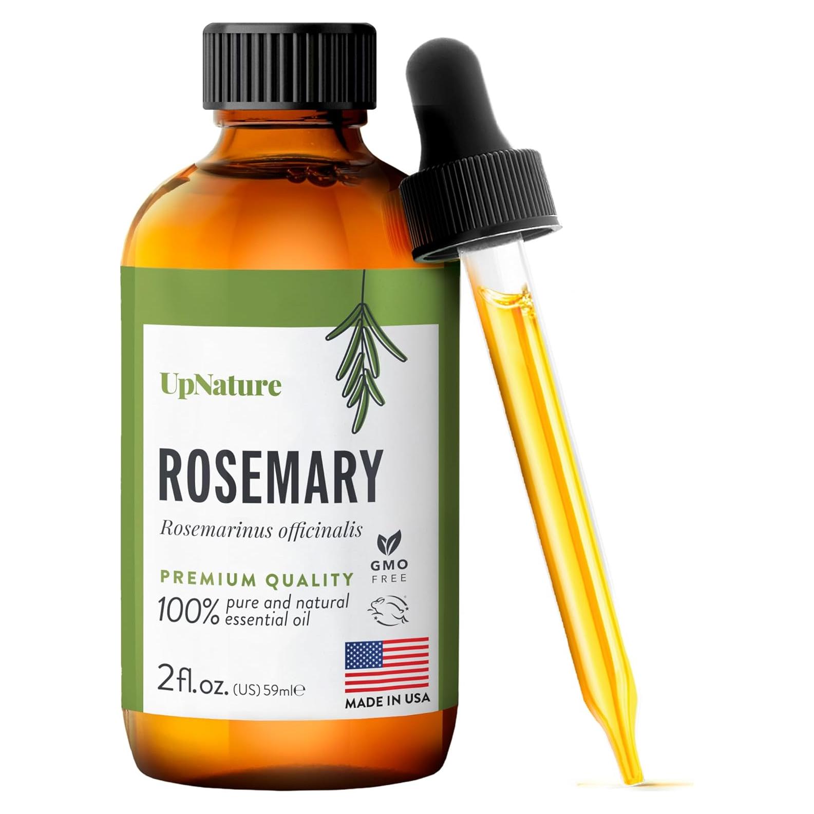 Aceite Esencial de Romero UpNature 100% Puro 59ml para Cabello