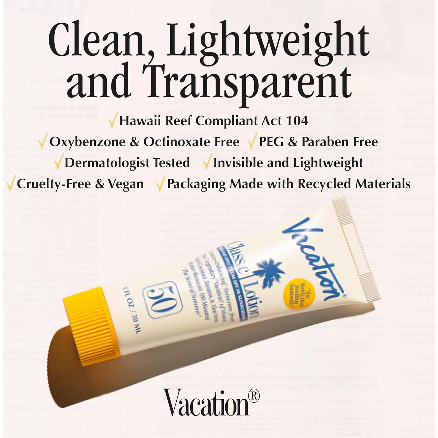 Protector Solar Mini Vacaciones SPF 50 - 12 Muestras de 30ml