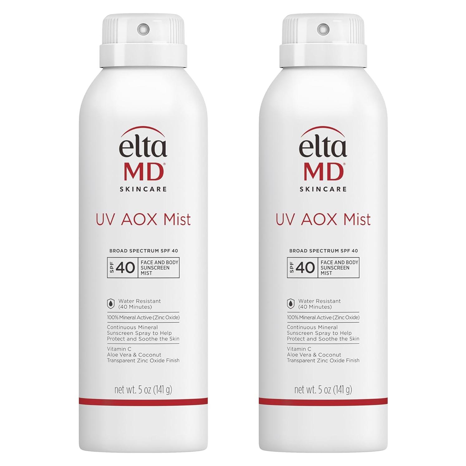 EltaMD Spray Solar Mineral SPF 40 para Cara y Cuerpo 283 g